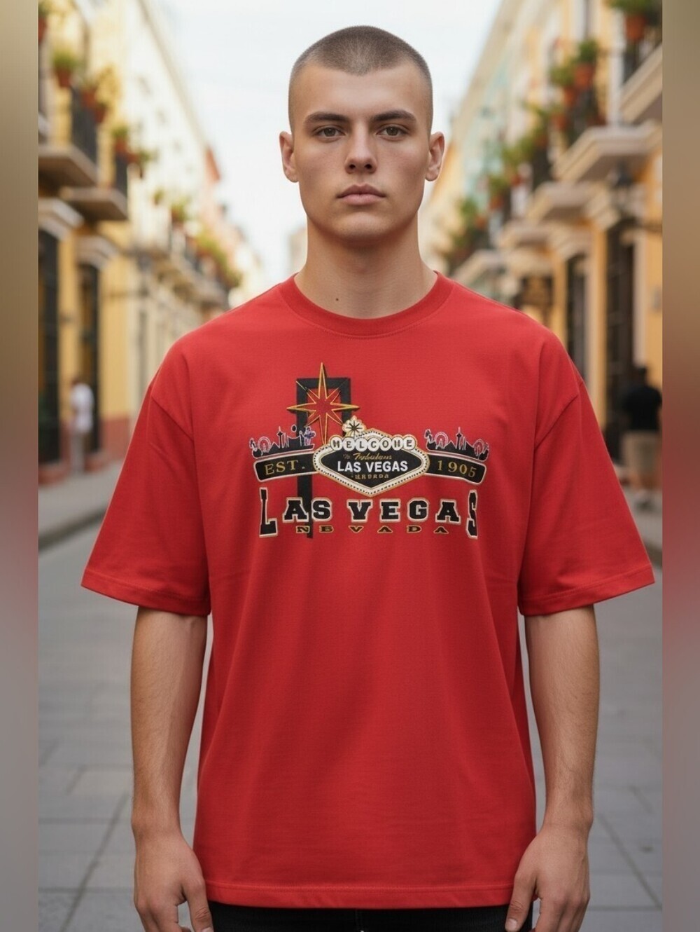 Las Vegas Men's Size 5XL Sin City Shirt Vacation Casino Mgm Golden Nugget